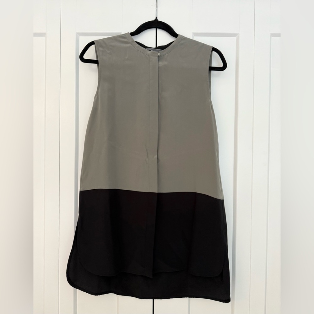 Vince 100% Silk Long Tunic